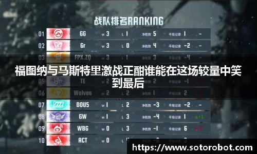 福图纳与马斯特里激战正酣谁能在这场较量中笑到最后